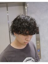 レイズ 名古屋(RAYS)&nbsp;ウルフ波巻きパーマ/メンズヘア