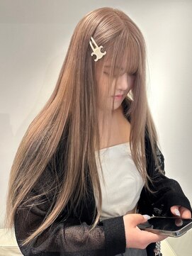 ベレーザ 渋谷(BELEZA) 10520秋色ミルクティーアッシュオリーブグレージュ透明感カラー