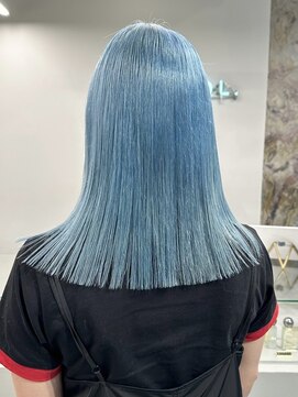 ソル ジングウマエ(SOL JINGUMAE) ミルクティーベージュローライトインナーカラーハイライト