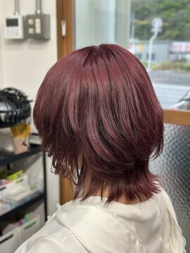 スナリー(Snaly) ボブウルフ～カシスピンク～