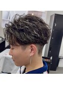 フェザーパーマ/フェザーショート/トレンドパーマ/毛流れパーマ