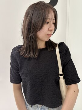 ヨーク(YOKE) 顔まわりレイヤーフェイスレイヤー前髪ロングボブ