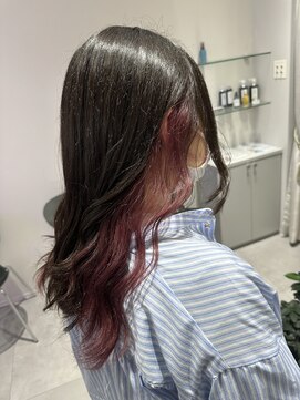 プライズ 成増店(prize) インナーカラー×ピンクラベンダーダブルカラー成増