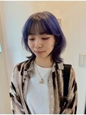 ミディアム/韓国風パーマ/顔周りレイヤー/韓国/船橋/京成船橋