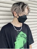 メンズインナーカラー×White×Black【稗田大輔】