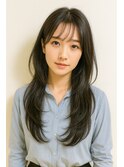 ロングレイヤー　フェミニン