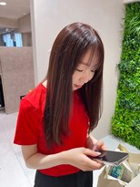 ニカ ボーテ(Nika beaute)&nbsp;ロングレイヤー×ピンクベージュ