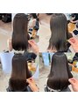 ボヌール 西宮北口(Bonheur) カラーと一緒に出来る髪質改善ストレートがオススメ!超短時間◎