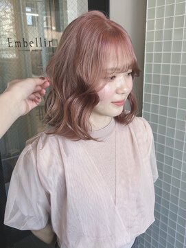 アンベリール 大名(Embellir) pink beige♪