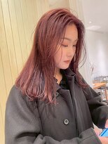 ブクレット(Bouclettes)&nbsp;透明感ローズブラウン/艶髪/似合わせスタイル