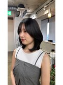 ～顔周りデザインカット～