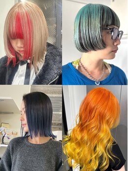 ホリー(HOLLY)の写真/透け感カラー/ケアブリーチ/バレイヤージュ/ハイライト大歓迎＊なりたいカラーデザインにきっと出逢える♪