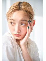 little 光の森【11/28 NEW OPEN(予定)】 センター分け切りっぱなしボブ