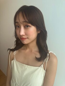 ミディアムレイヤー/フェイスレイヤー/ナチュラルブラウン