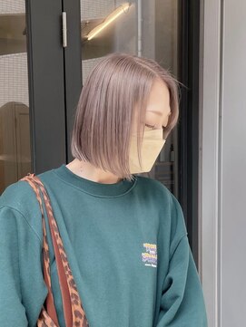 アソビ(Asobi) 【ブリーチ1回】ショコラベージュ