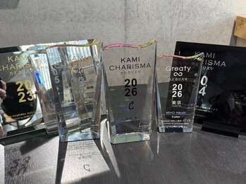 ネハス 名古屋栄店(nehus.)の写真/三つ星カミカリスマ連続受賞[ケアブリーチ/ブリーチ/レイヤーカット/ダブルカラー]