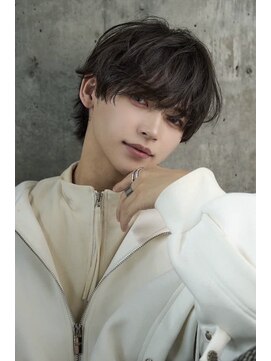 ベル 表参道Terrace(Belle) シースルーマッシュ/メンズウルフ/顔周りウルフ/ルーズパーマ