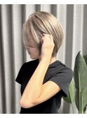ハイトーンカラー/ハイトーンショート/ブリーチカラー/山梨