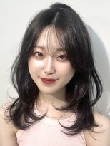 ヴェイン 渋谷(vain)&nbsp;ミディアムレイヤーダークオリーブひし形レイヤー