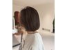 カット＋毛髪強化treatment