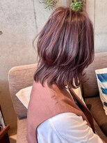 エム インターナショナル 春日部本店(EMU international)&nbsp;ピンクブラウンで艶髪に