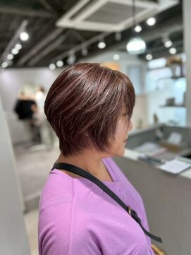 エルピス 大和店(elpis) ショートでも長持ちするパサつかないショートボブ