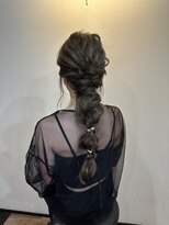 プランツヘアー&nbsp;ゆるふわ編みおろし