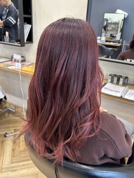 アルター(aL ter) 【ピンクカラー】ピンクベージュ/前髪/鎌取林愛華