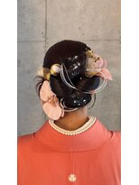 ルラブランシェ(Rula branche)&nbsp;卒業式着付けヘア