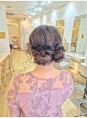 結婚式ヘアアレンジ