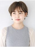耳掛けショート　マッシュショート　ショート　ショートパーマ