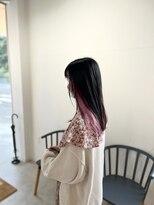 ヒュー(HUE)&nbsp;お団子ヘアにピッタリ/インナーカラー
