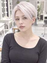 デイズ(days)&nbsp;刈り上げショートボブ/ホワイトカラー