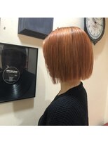 ヘアアンドスペース ベロン(hair&space velon)&nbsp;ミニボブオレンジ