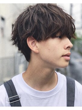 ベル 銀座5丁目店(Belle) Belleメンズ 《ユニセックス》マッシュベースのパーマスタイル