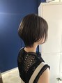 ザ アトリウム ヘア デザイン(the atrium hair design)&nbsp;人気の耳かけショート。