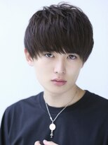 クロト 福岡本店(KUROT)&nbsp;黒髪 ナチュラルツーブロック刈り上げマッシュ