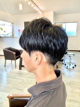 オレンジ(orange) 【orange大分】メンズツーブロックマッシュスタイル