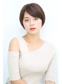 フォギーベージュショート