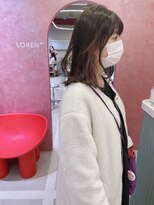 ローレンプラス 名古屋名駅店(LOREN+) 【LOREN+】インナーカラーで透明感