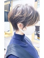 アヴァロン(AVALON)&nbsp;mag佐藤聖ことりベージュハイライトクールショートコンマヘア