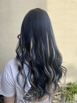 ビーヘアー(BE hair) ダブルカラー×プルエクステ