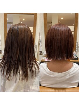 アンカー ラウレア(ANCHOR laule'a) 切りぱっなしボブ♪