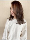 柔らかカラー×オリーブグレージュ