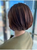 柔らかショートボブ
