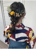 卒業式編みおろしへあ