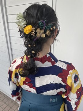 フェール(faire) 卒業式編みおろしへあ