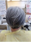 丸みショートボブ