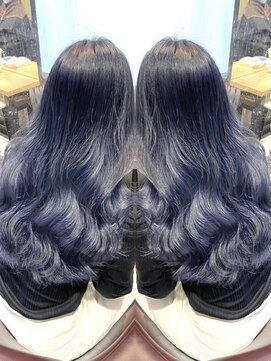 プレシャスバイプロデュース(precious by Produce) ブルーブラックロング［町田/町田駅/町田店/町田駅前］