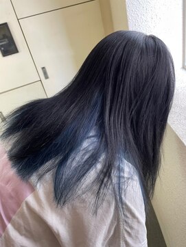 ゲーム 吉祥寺店(GAME) ダブルカラーブルーカラーケアブリーチハイトーンロング